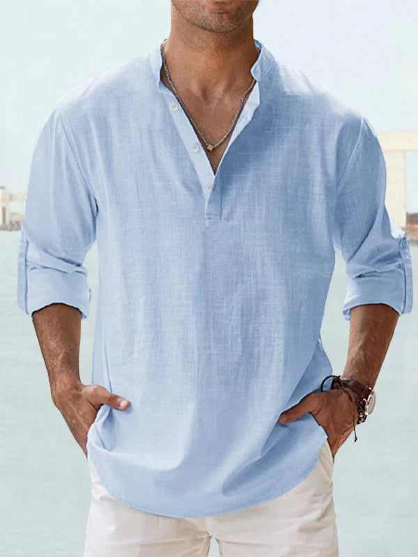 Carlos | Camisa de lino transpirable