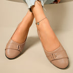 Dahlia | Mocassins compensés à boucle