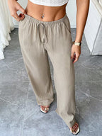 Leticia | Pantalon de Lino Elegante