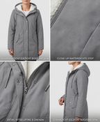 Marjorie | Veste chaude déperlante à capuche