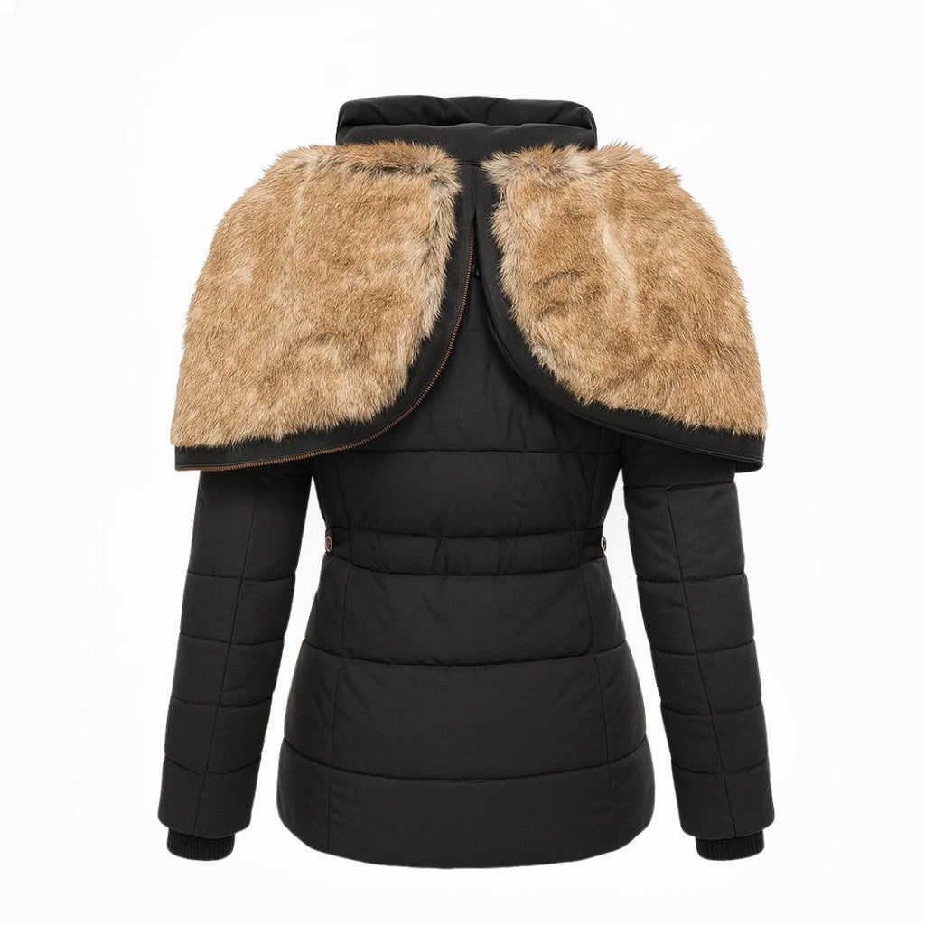 Anna™ | Manteau d’hiver chaud avec doublure effet fourrure