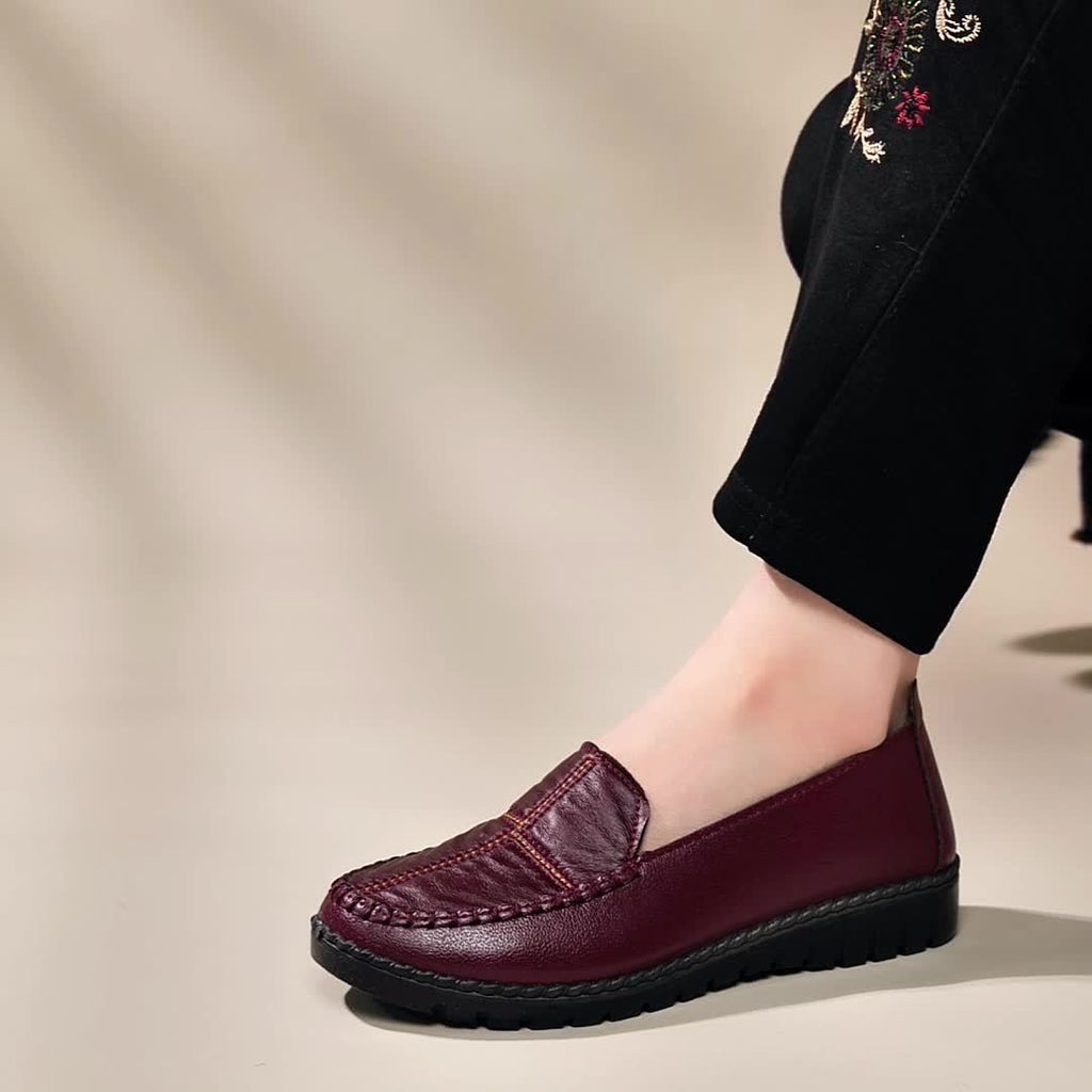 Estelle | Mocassins confort surpiqués