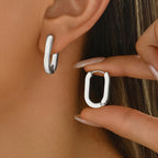 Daphné - Boucles d'oreilles géométriques élégantes
