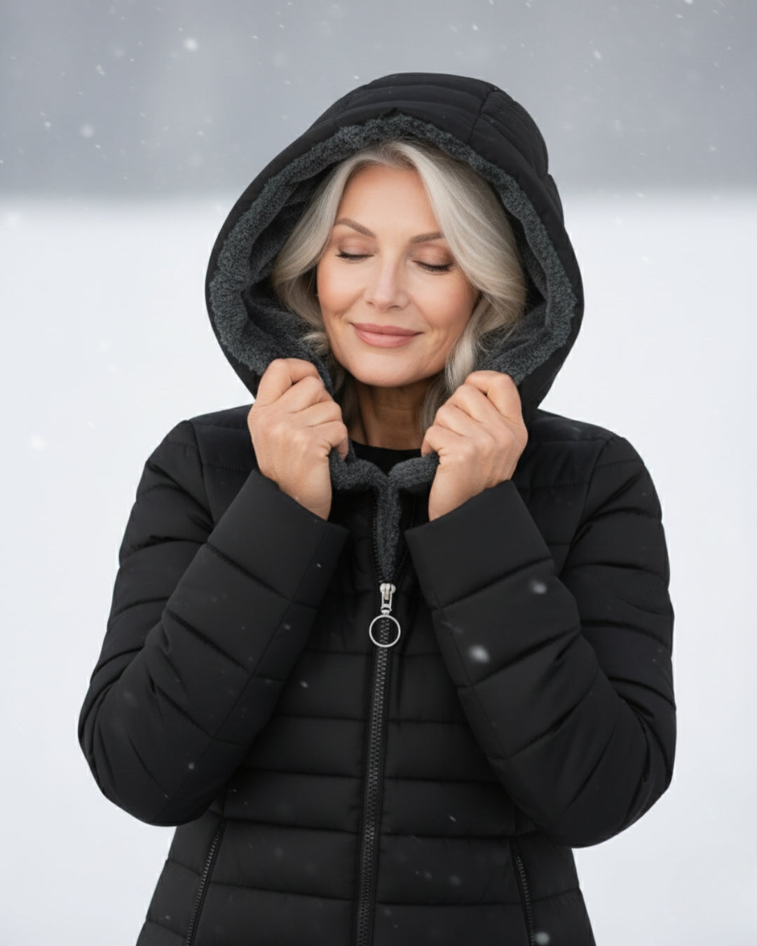 Georgine | Manteau doudoune avec doublure polaire