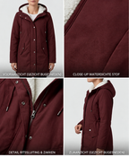 Marjorie | Veste chaude déperlante à capuche