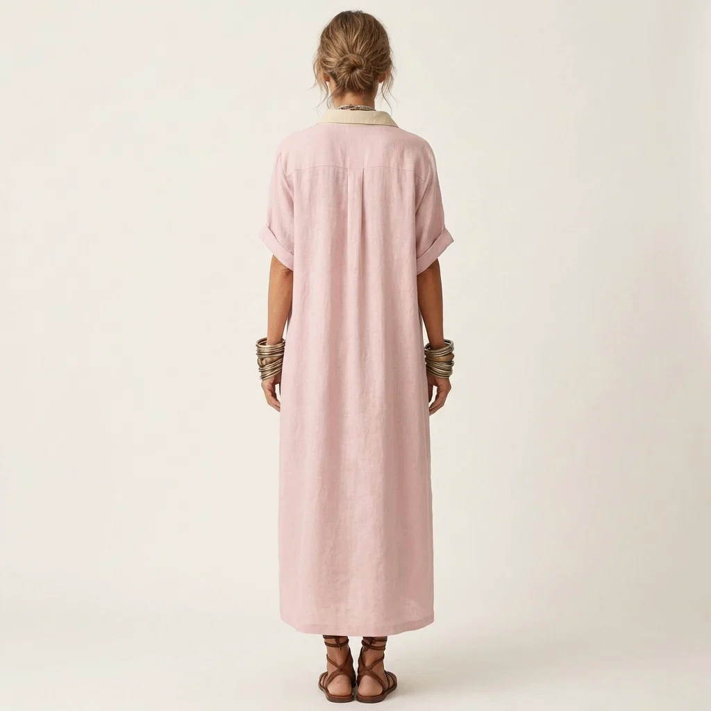 Brianda | Vestido camisero midi con botones