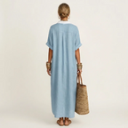 Brianda | Vestido camisero midi con botones