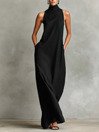 Teresa | Vestido fluido de silueta envolvente