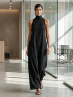 Teresa | Vestido fluido de silueta envolvente