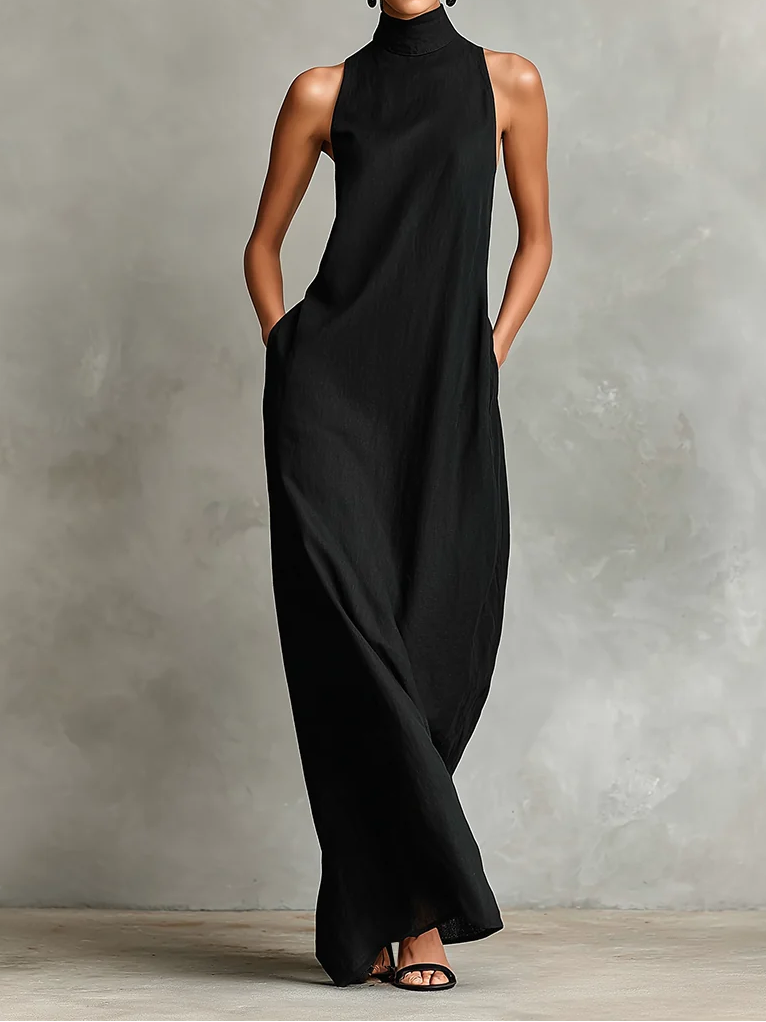 Teresa | Vestido fluido de silueta envolvente