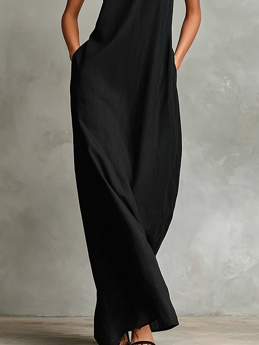 Teresa | Vestido fluido de silueta envolvente