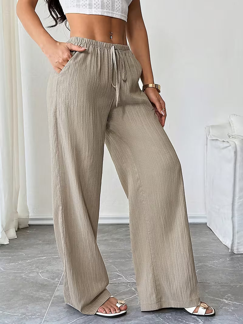Leticia | Pantalon de Lino Elegante