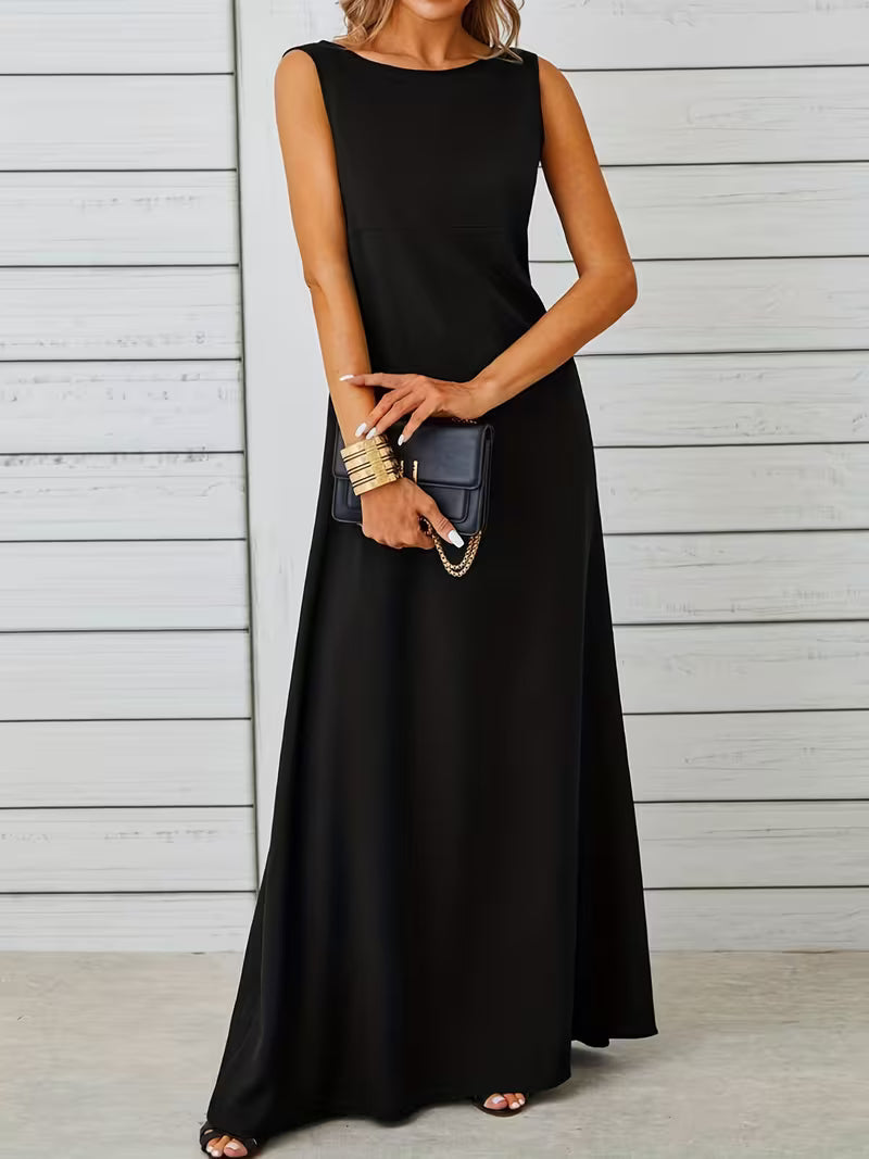 Melisa | Vestido Negro Elegante