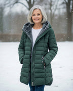 Georgine | Manteau doudoune avec doublure polaire