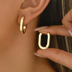 Daphné - Boucles d'oreilles géométriques élégantes