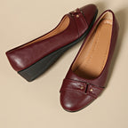 Dahlia | Mocassins compensés à boucle
