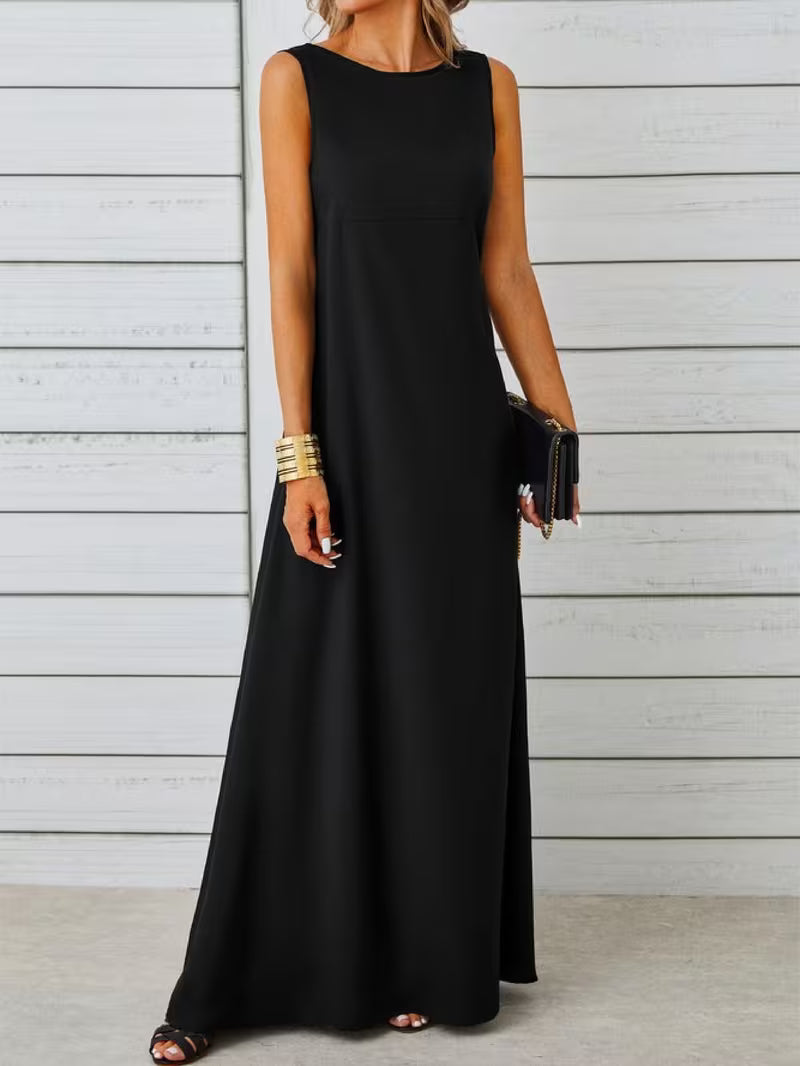 Melisa | Vestido Negro Elegante