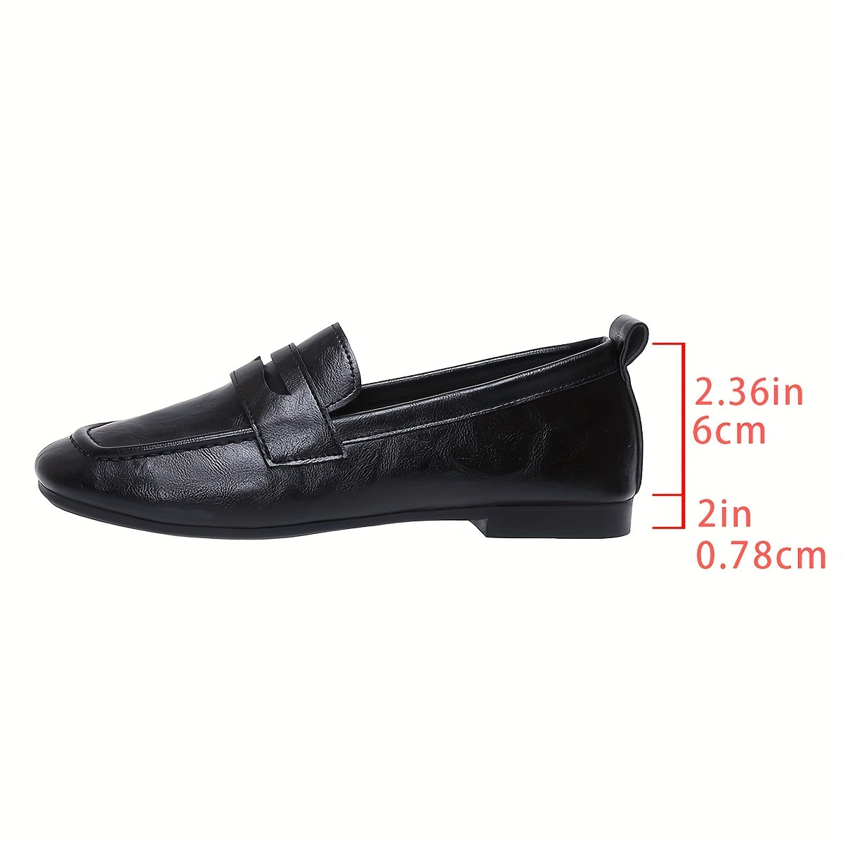 Constance | Mocassins penny à bout carré