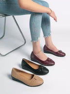 Dahlia | Mocassins compensés à boucle