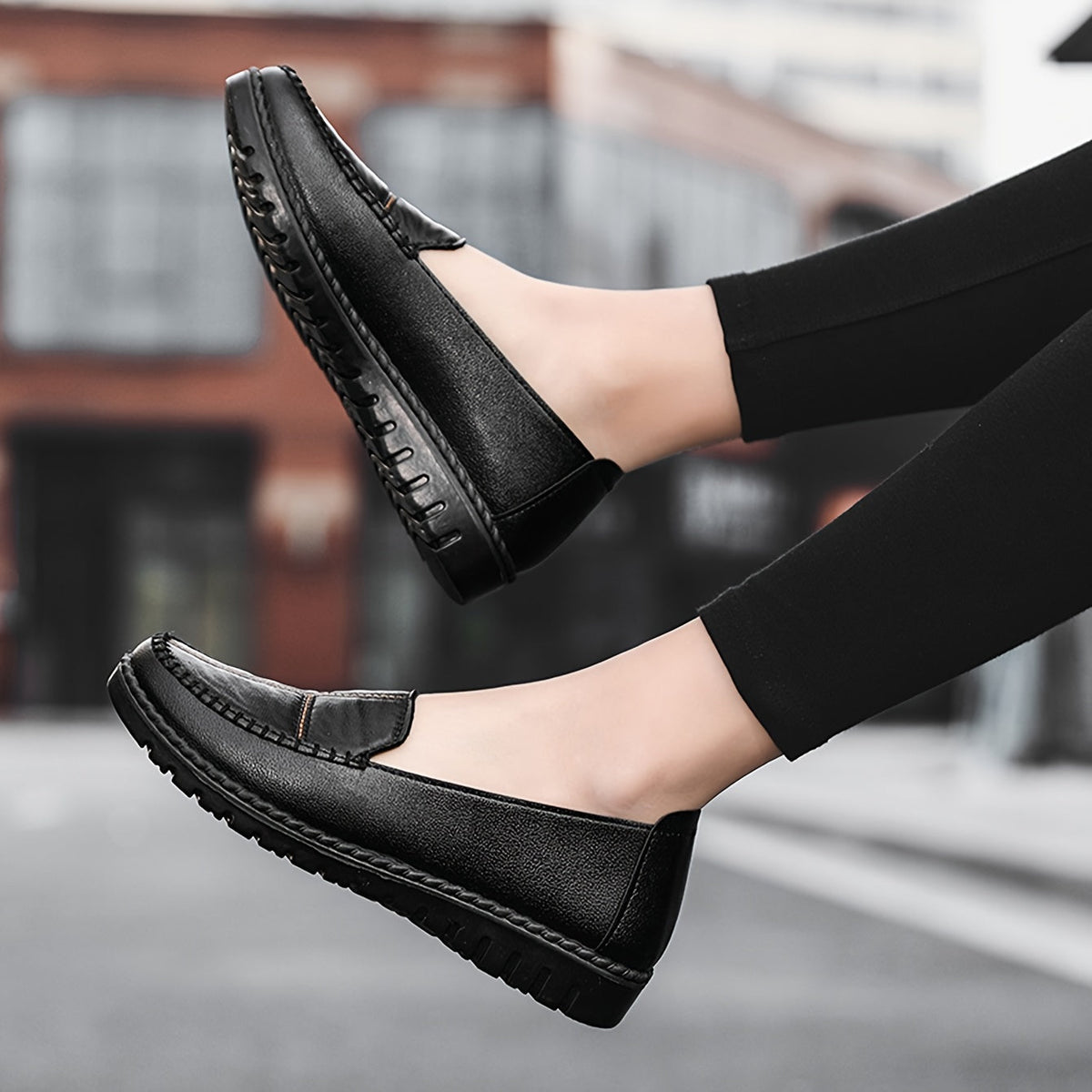 Estelle | Mocassins confort surpiqués
