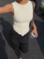 Amaya | Blusa Blanca Dominante