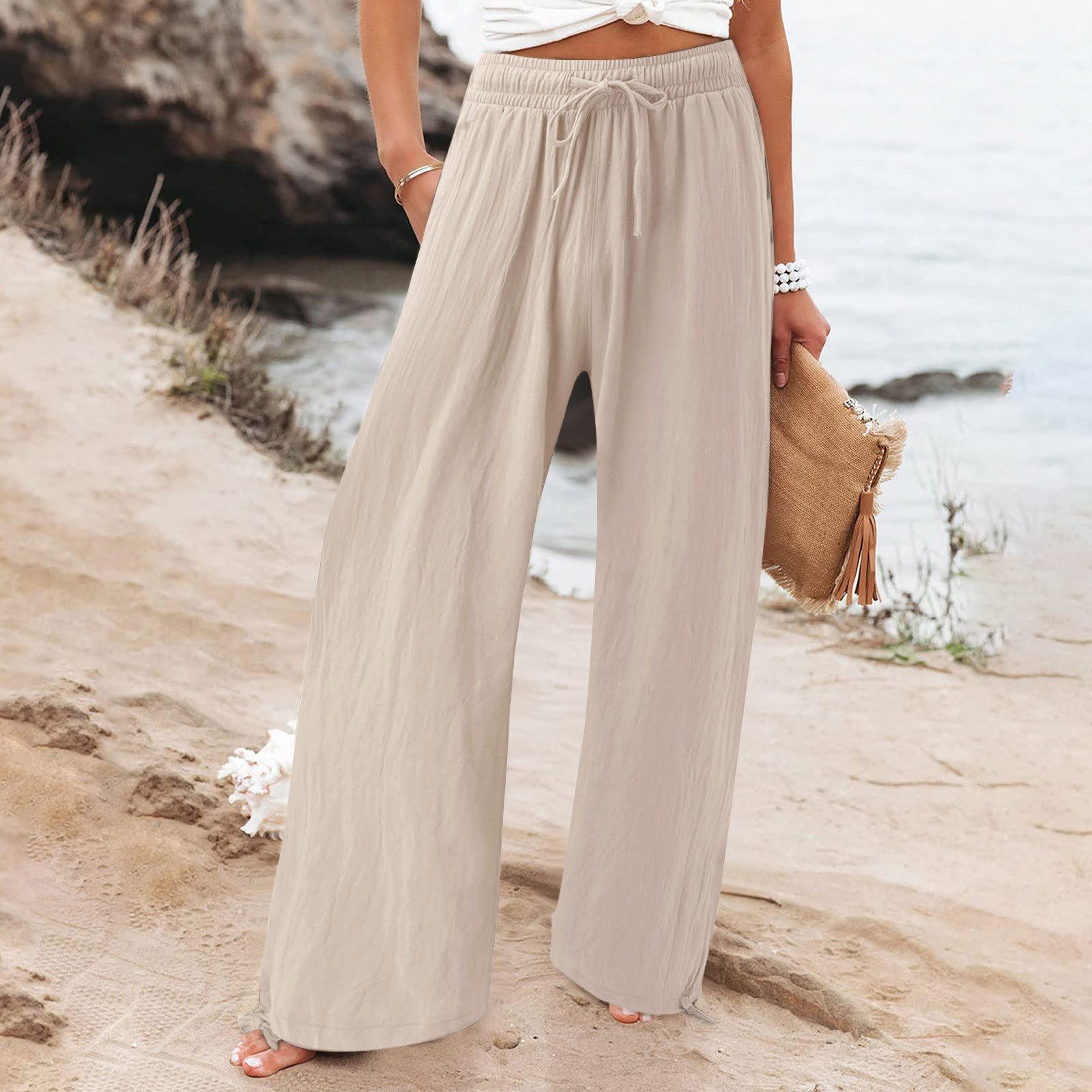 Miranda | Pantalones con cintura elástica para mujer.