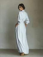 Zahara | Vestido largo fino