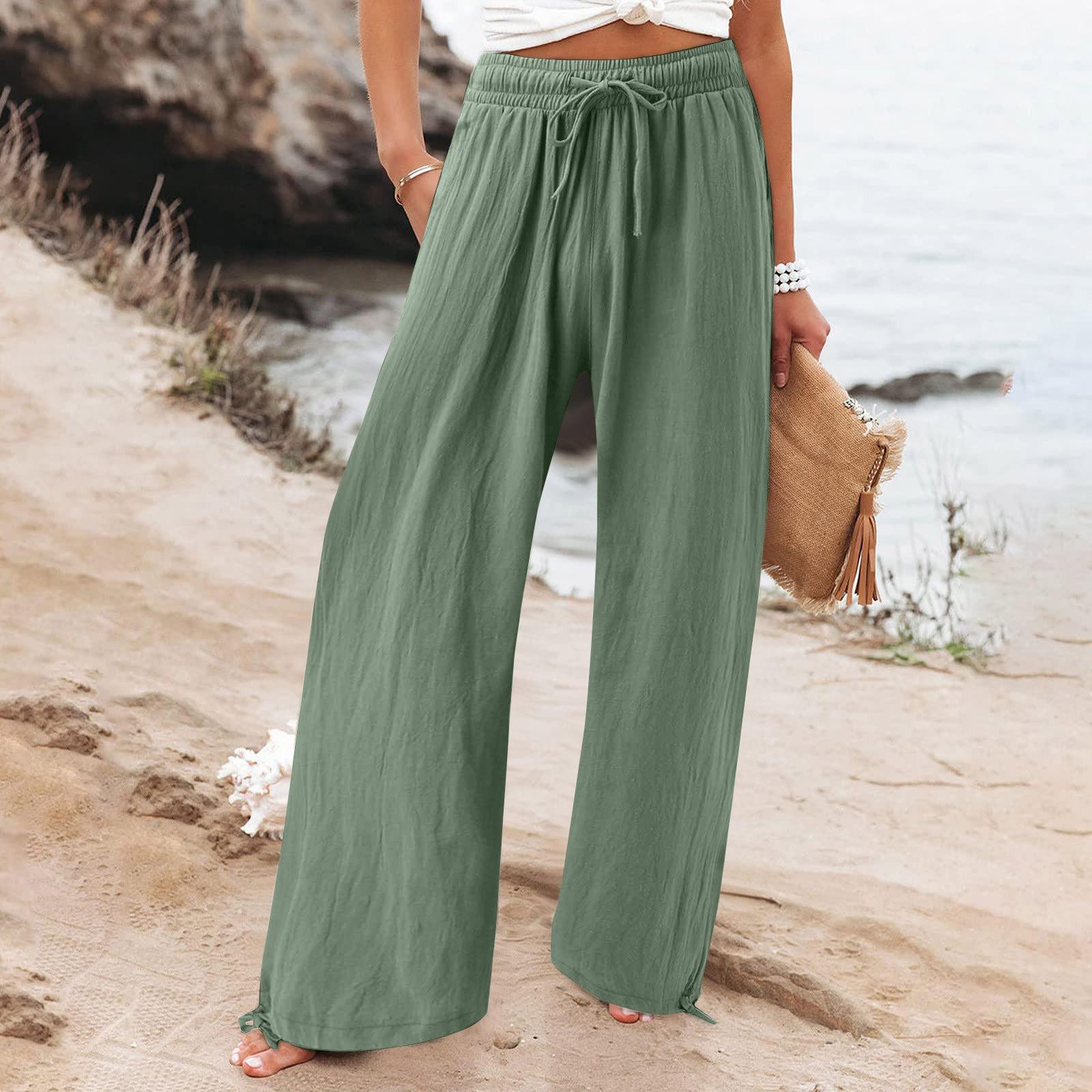 Miranda | Pantalones con cintura elástica para mujer.