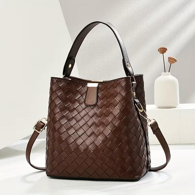 Bolso de Hombro Elegante de piel
