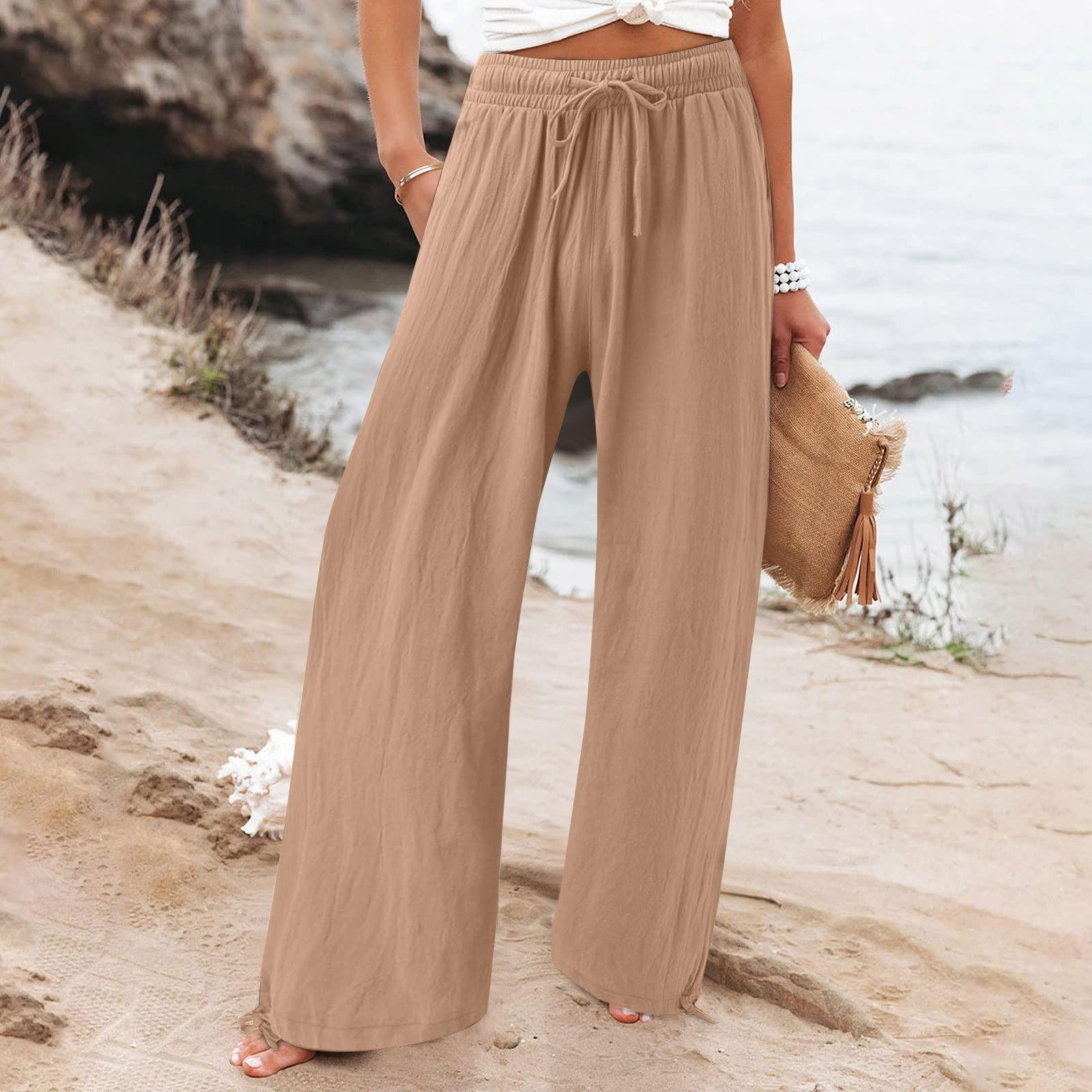 Miranda | Pantalones con cintura elástica para mujer.