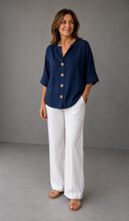Andrea | Blusa Botones