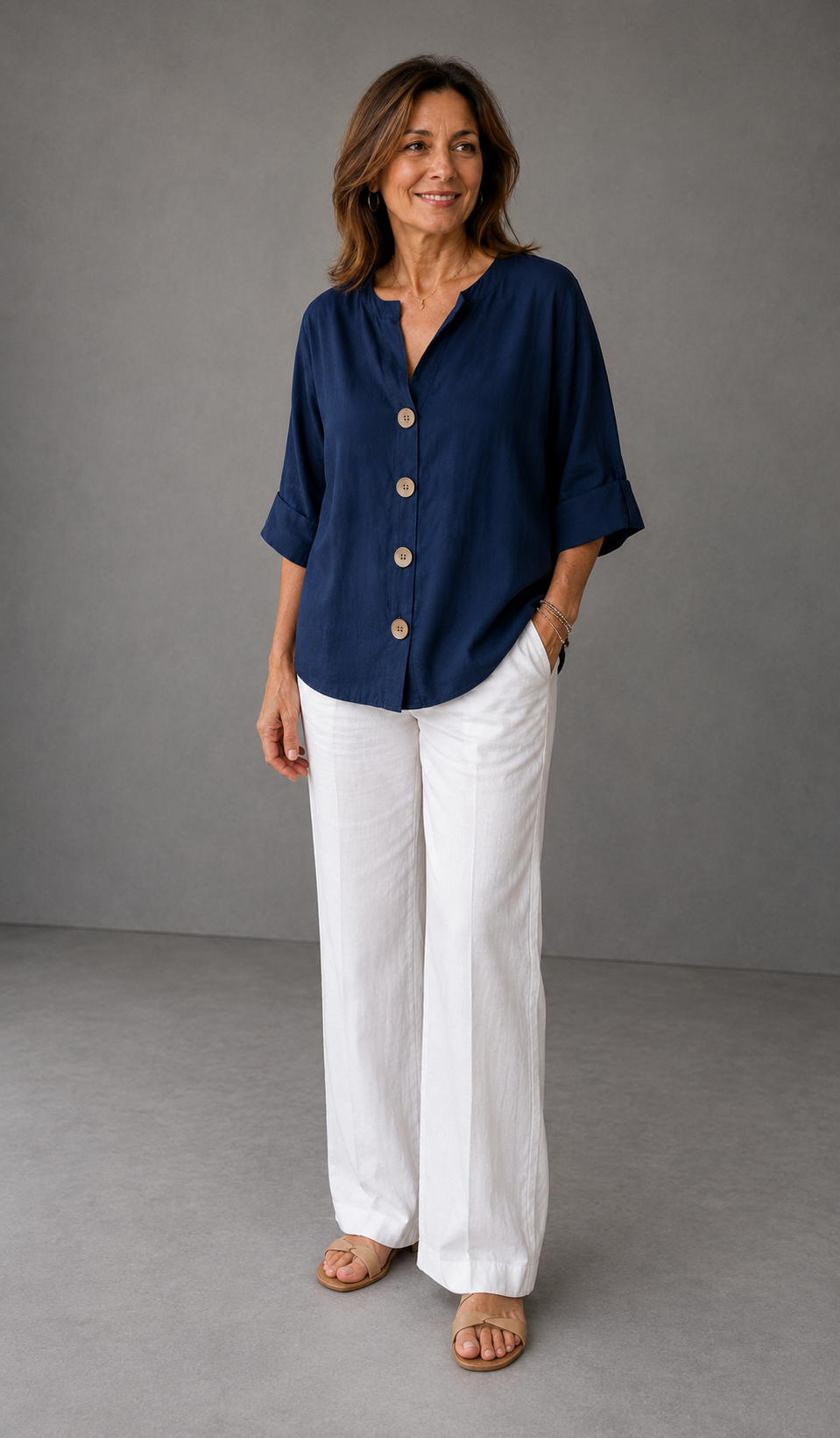Andrea | Blusa Botones