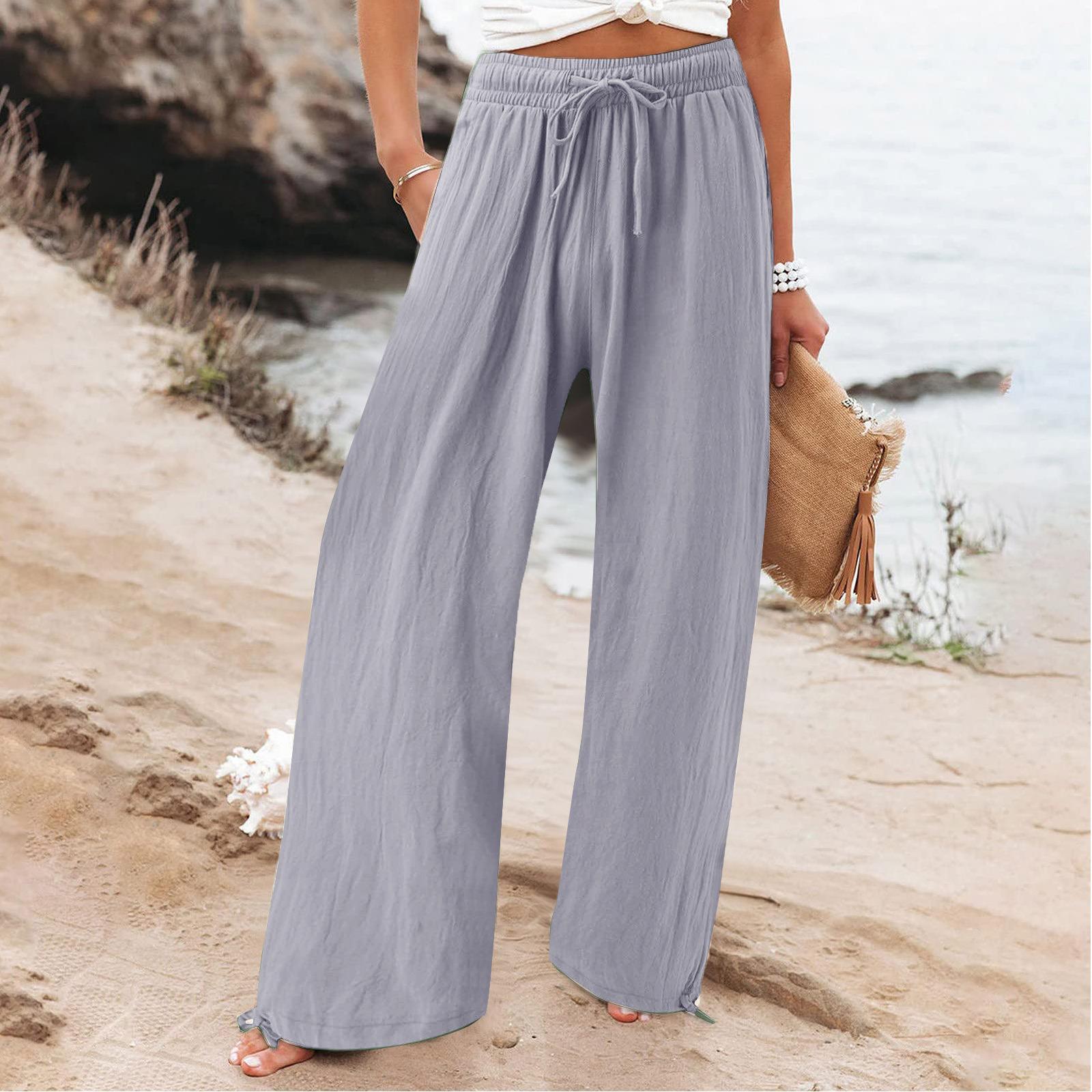 Miranda | Pantalones con cintura elástica para mujer.