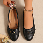 Dahlia | Mocassins compensés à boucle