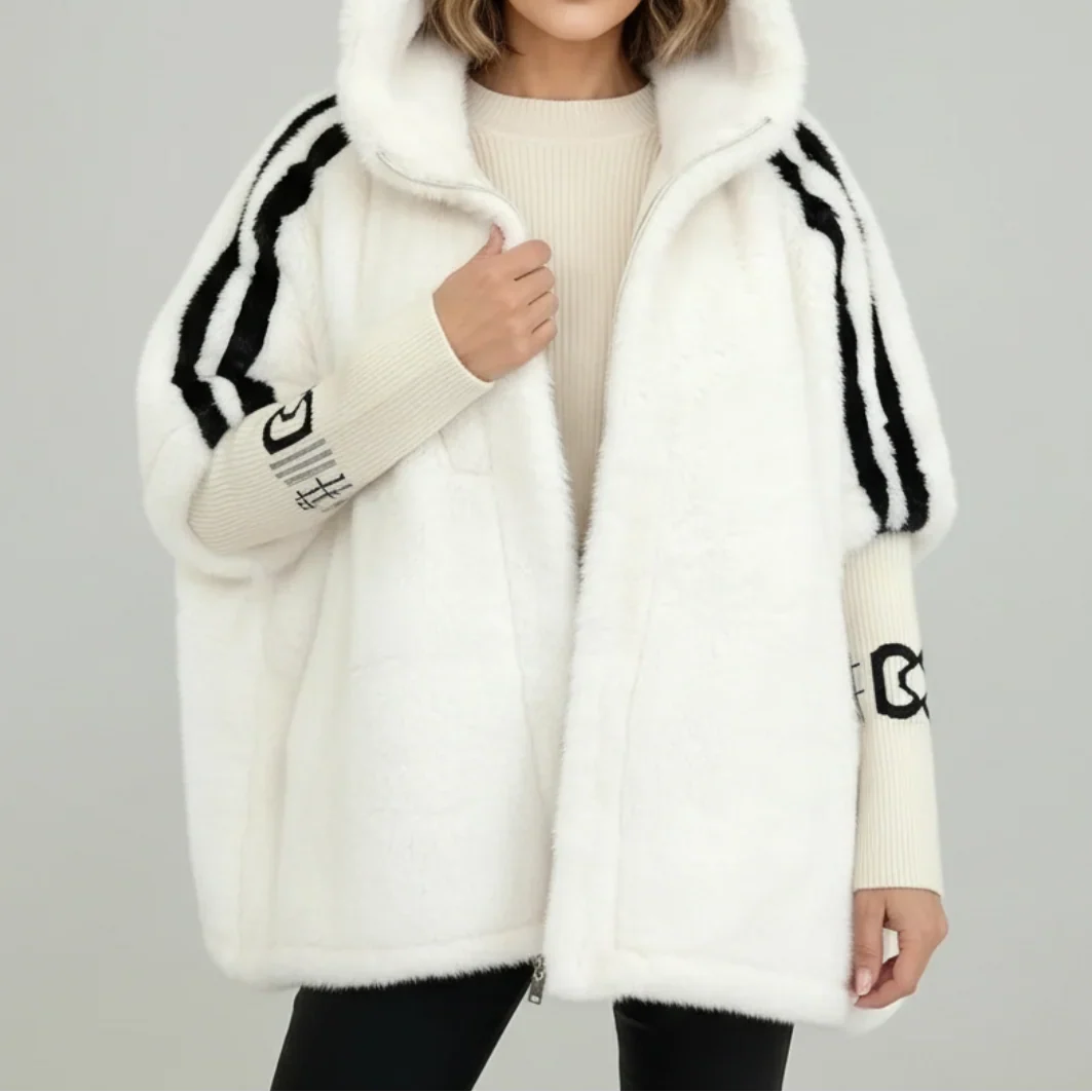 Jeannette™ | Manteau d’hiver élégant en fausse fourrure