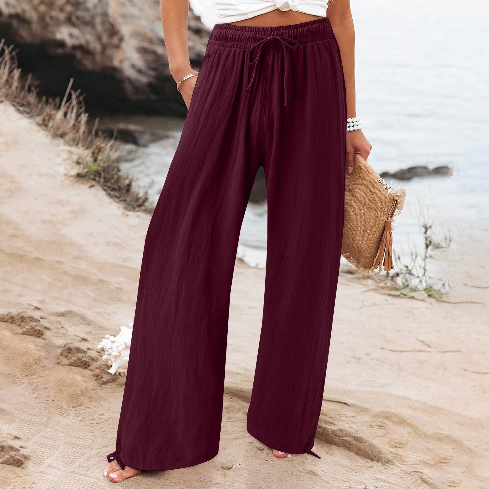 Miranda | Pantalones con cintura elástica para mujer.