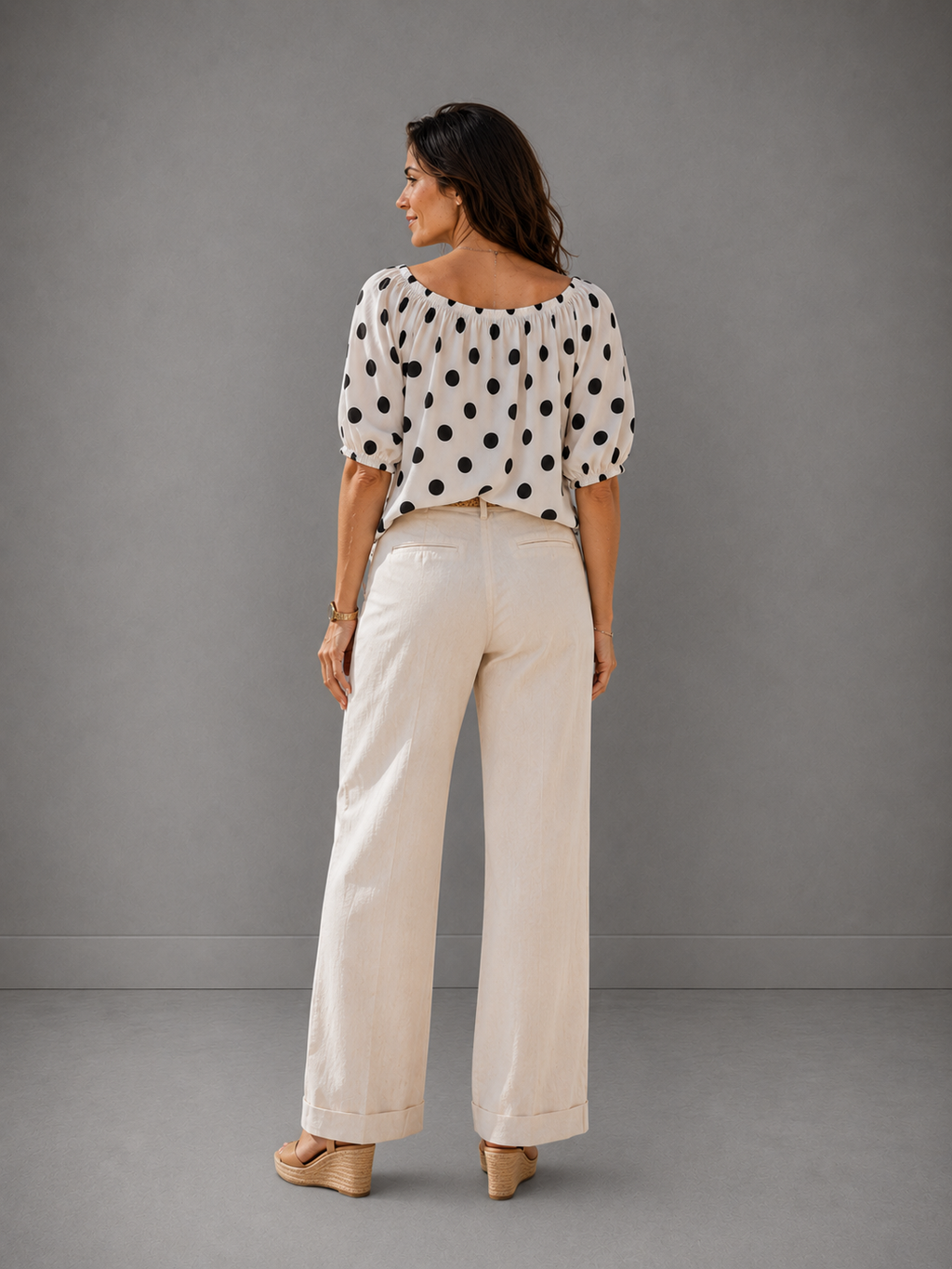 Tania | Blusa con Lunares