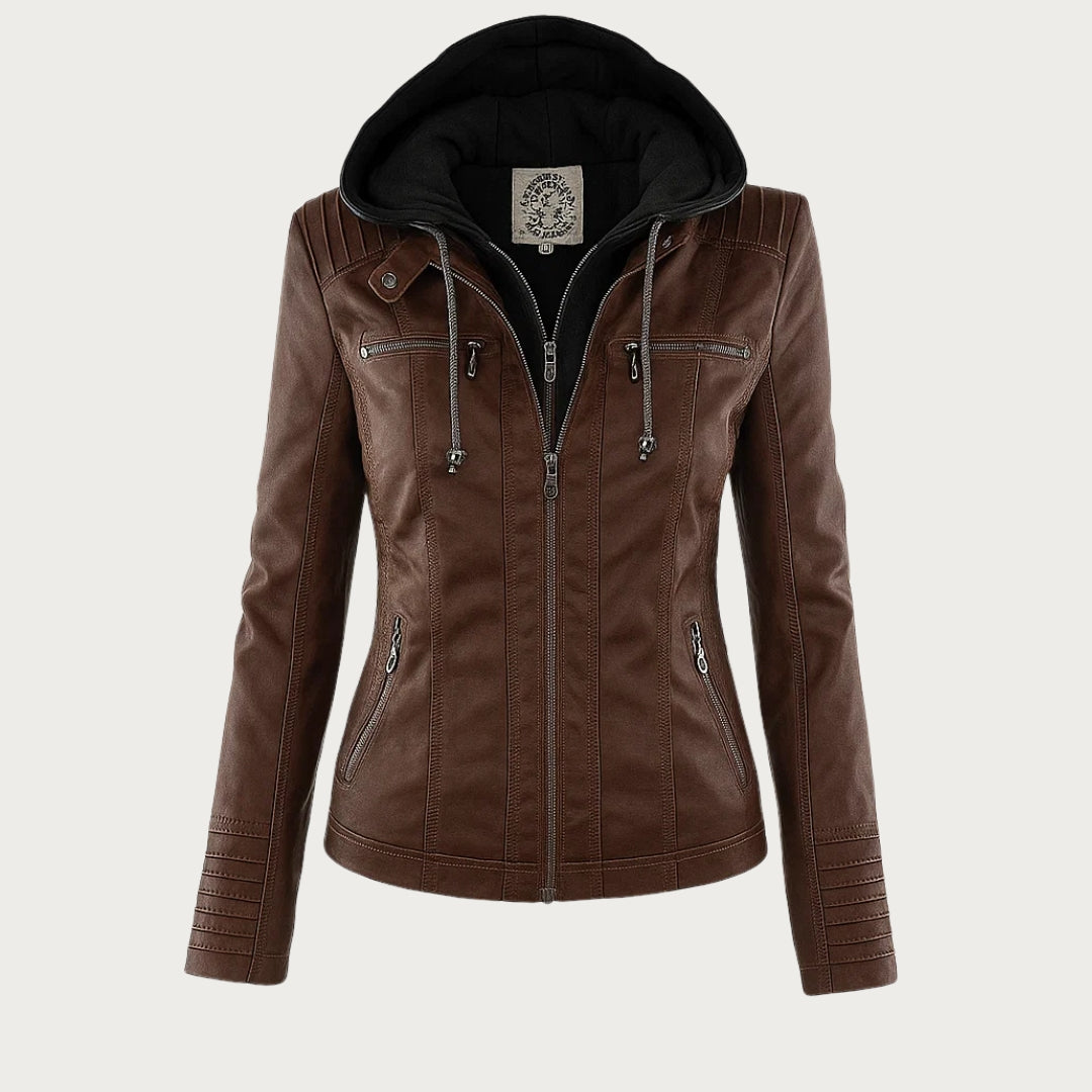 Flavie | Veste en cuir résistante et élégante