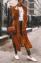 Mélina | Manteau kimono en velours