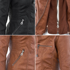Flavie | Veste en cuir résistante et élégante