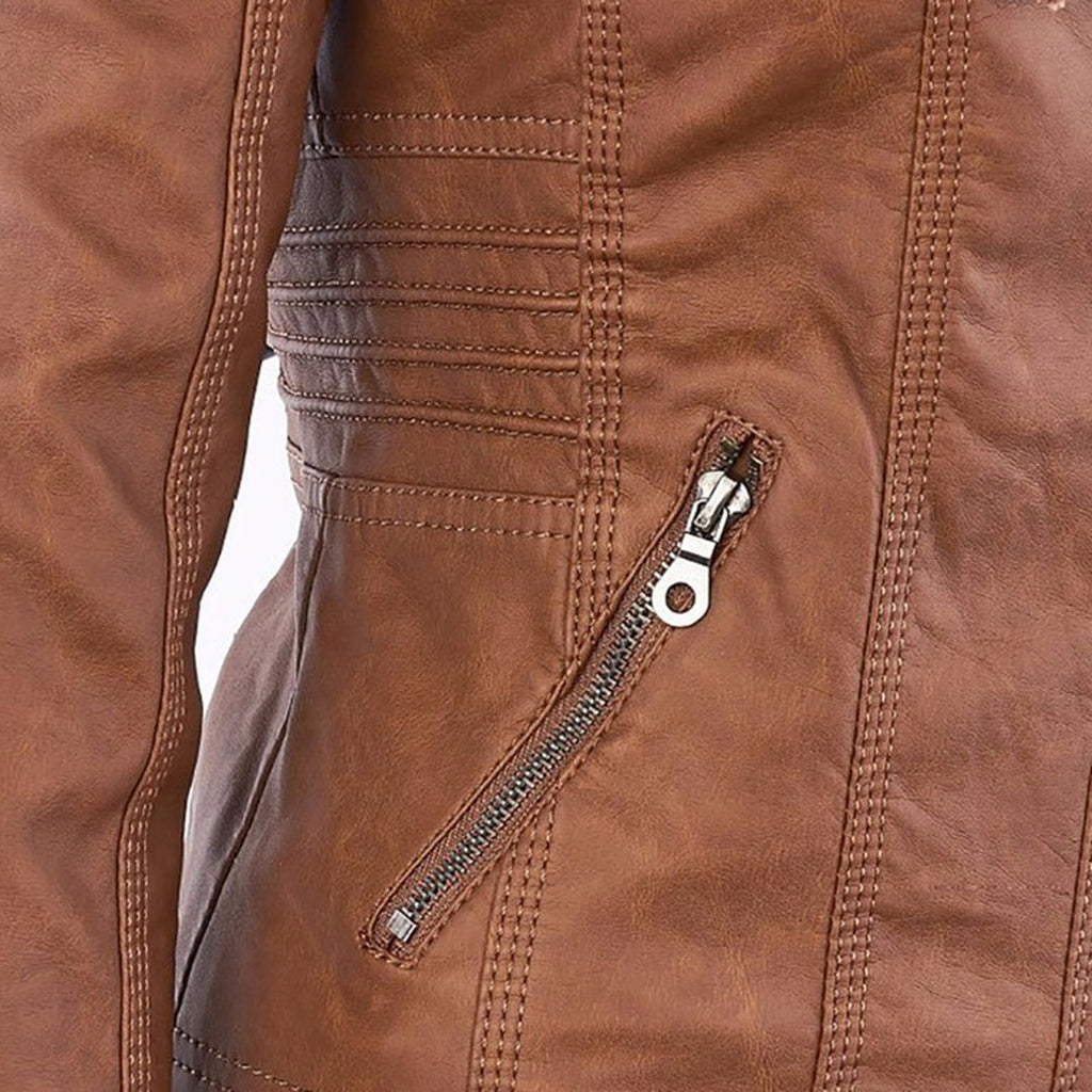Flavie | Veste en cuir résistante et élégante