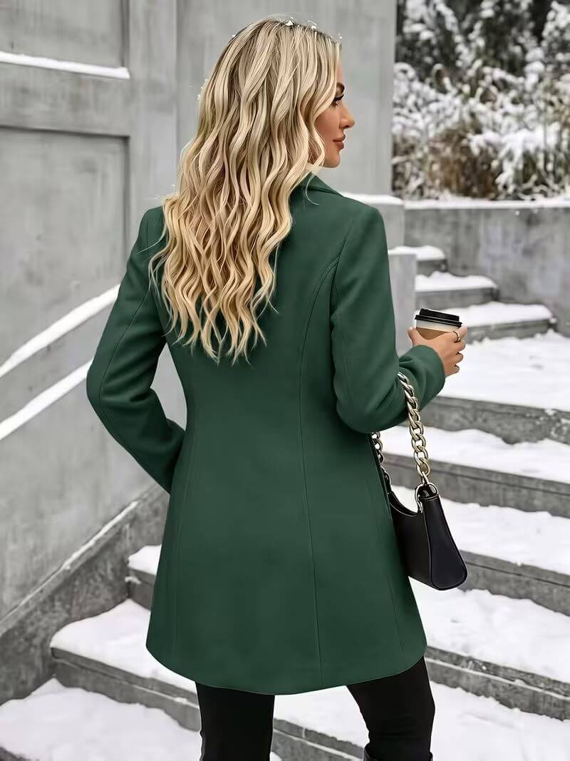Éline™ | Manteau confortable à col montant