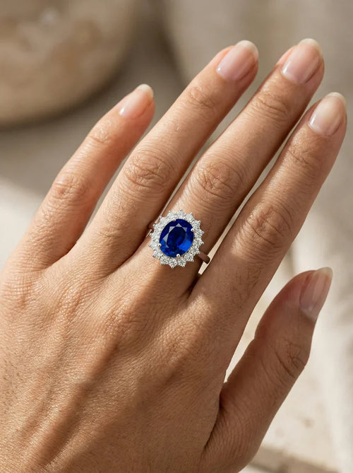 Anillo Zafiro Diana
