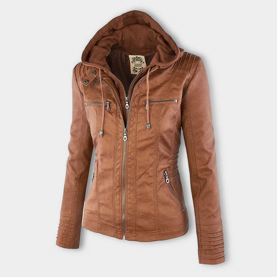 Flavie | Veste en cuir résistante et élégante