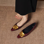 Honorine | Ballerines en cuir véritable