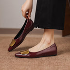 Honorine | Ballerines en cuir véritable