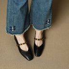 Armelle | Ballerines en cuir véritable