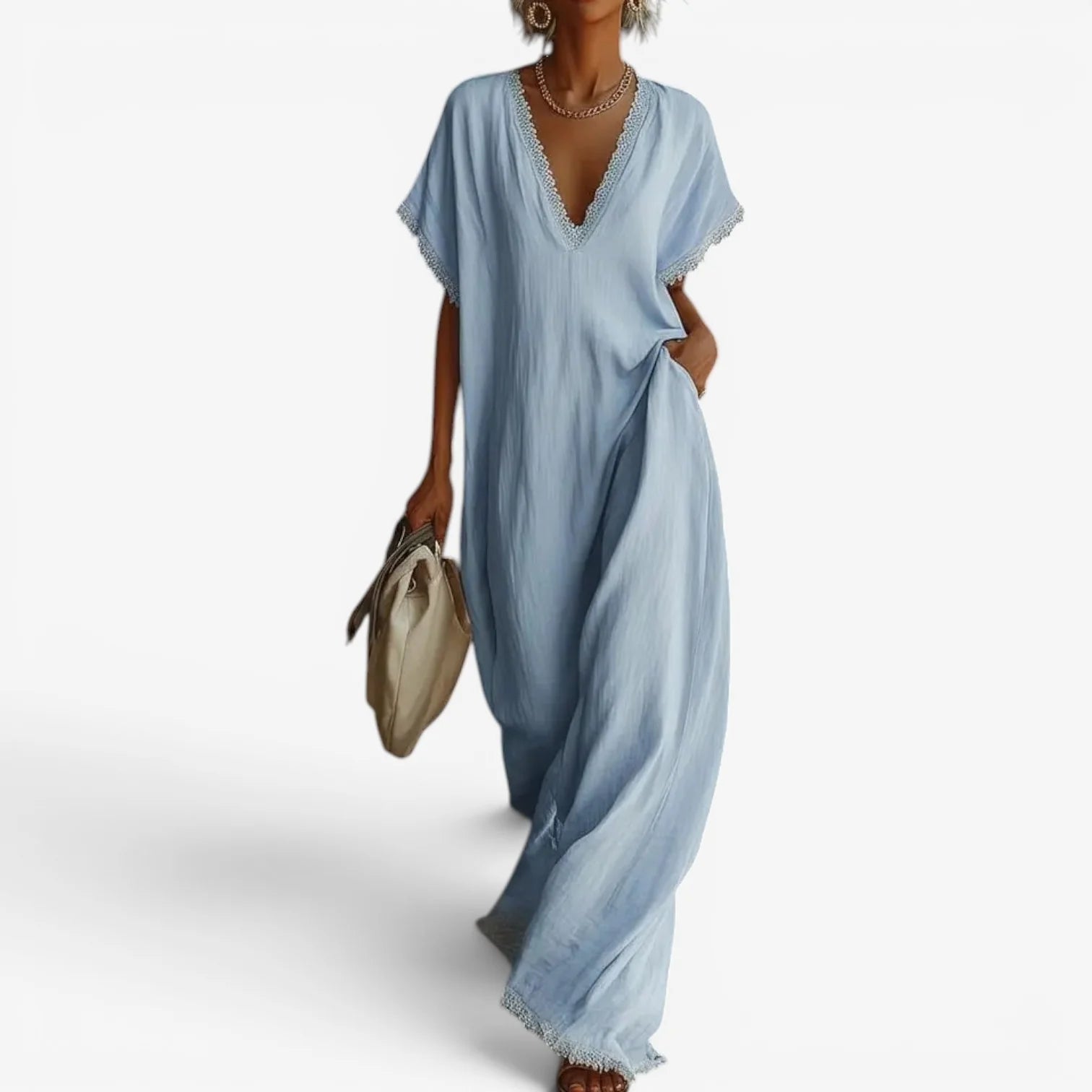 Talia | Vestido largo bohemio