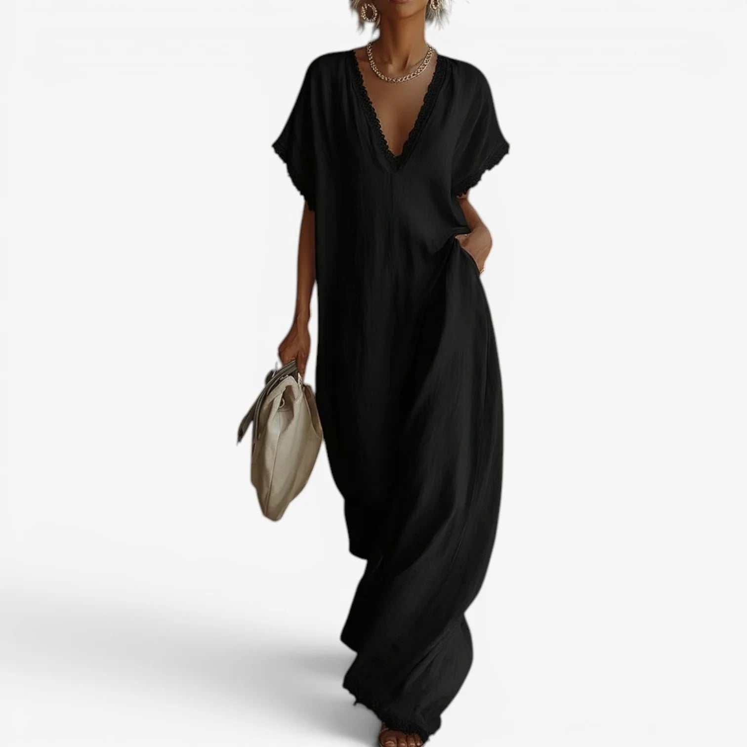 Talia | Vestido largo bohemio
