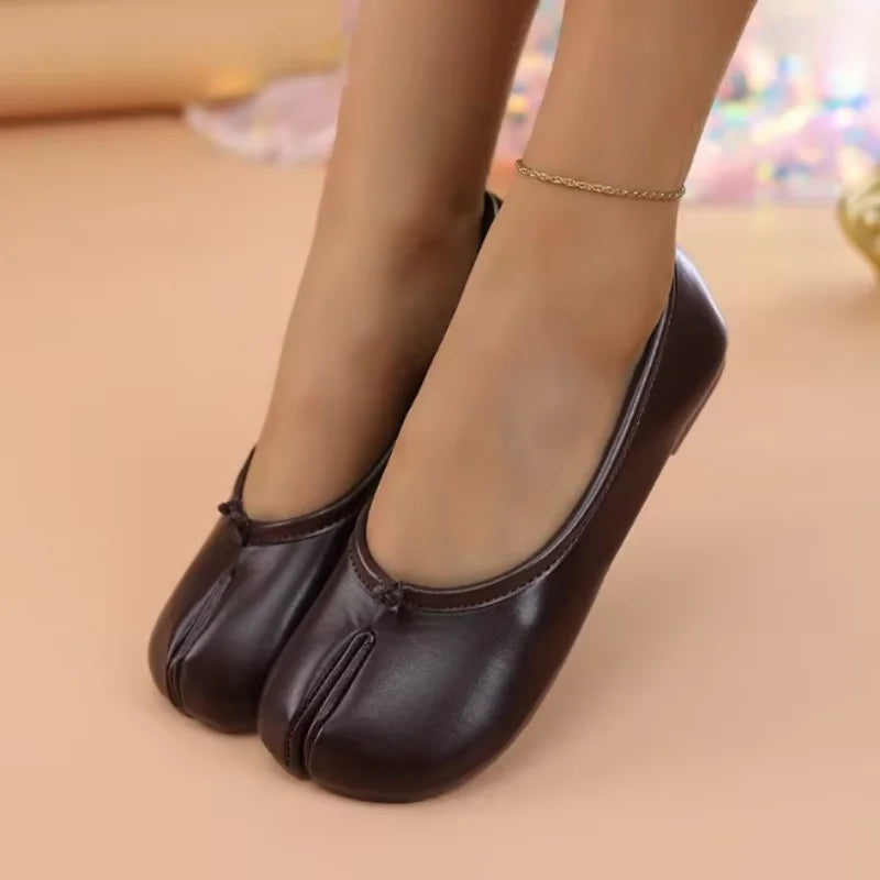 Céleste | Ballerines à bout fendu